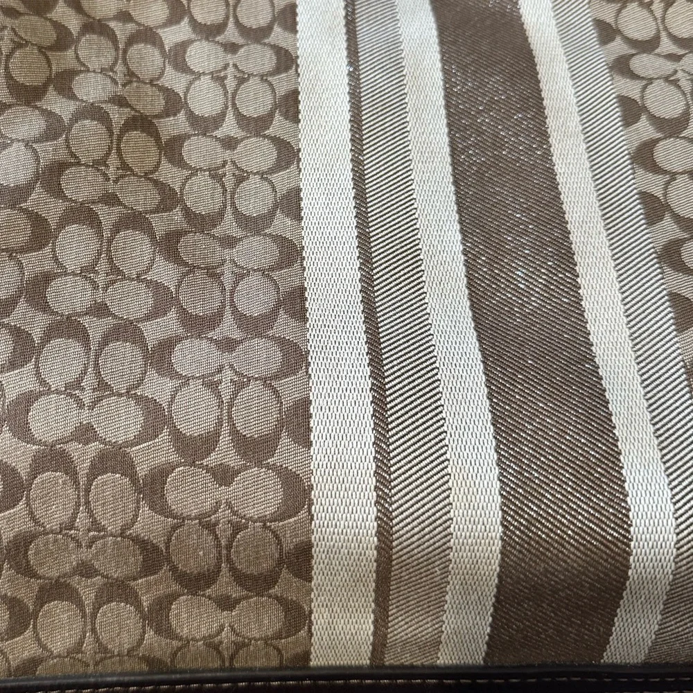 Coach Legacy Duffle Bucket Shoulder Bag, Brown - Picture 8 of 16